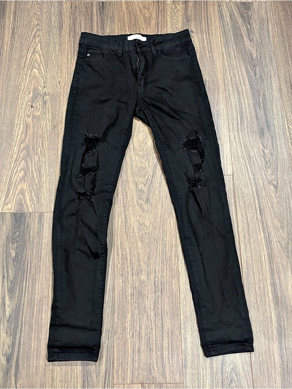 KanCan Black Skinny Women’s Jeans Distressed
